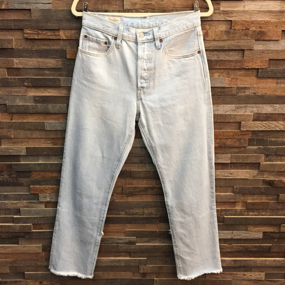 Levi's Denim - 🇬🇧 Levi's 501 Crop Waterless Jeans